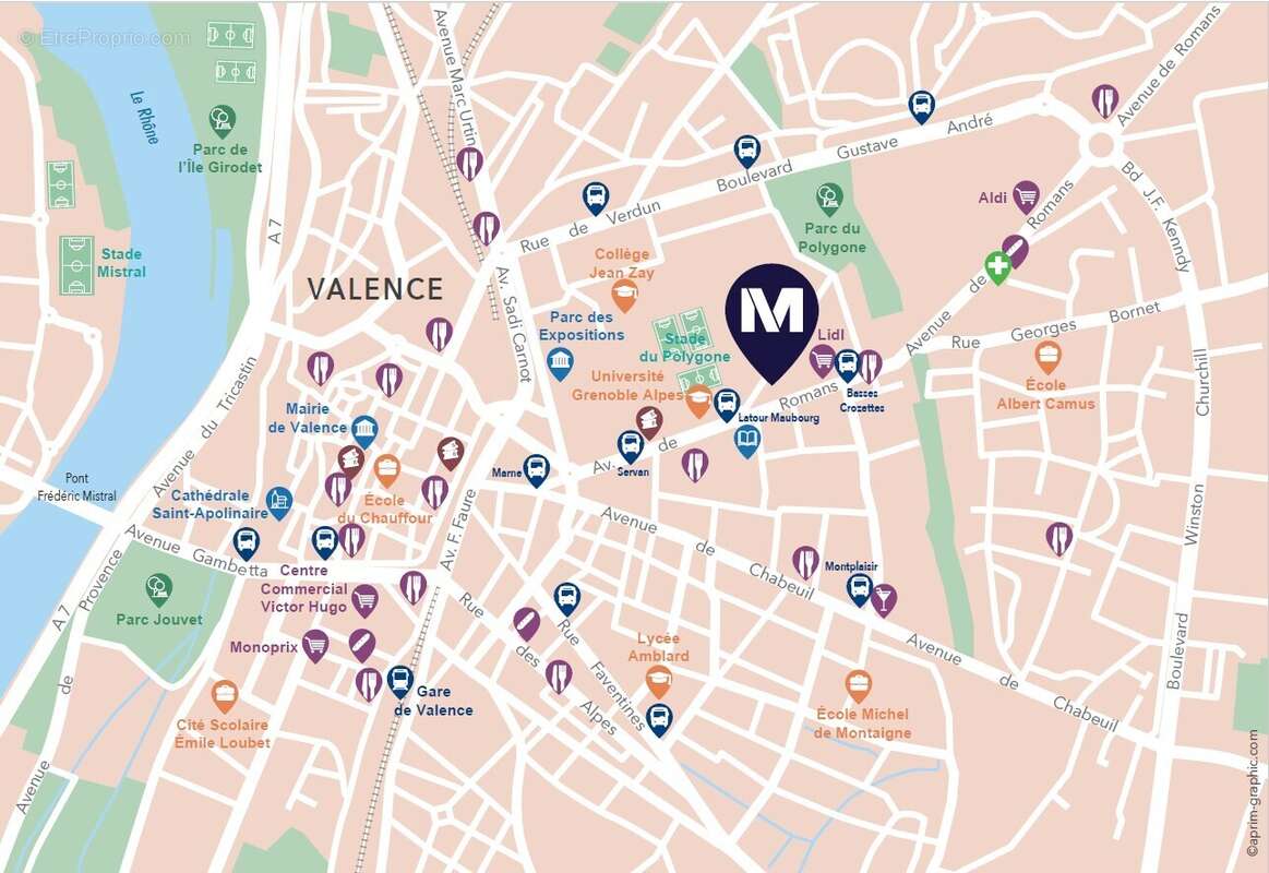 Les jardins du cèdre à Valence