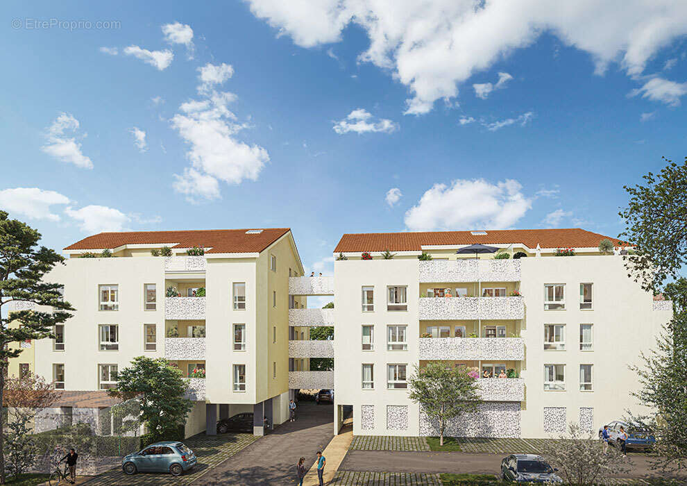 Patio village à L Arbresle