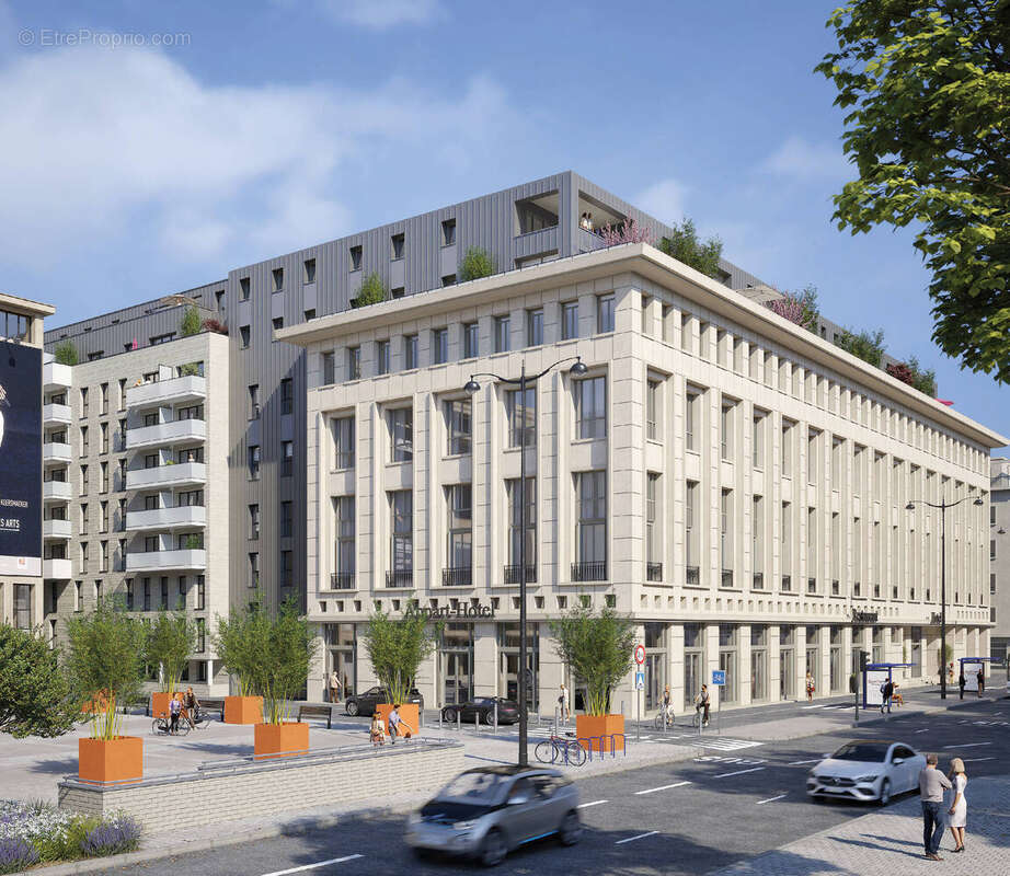 Rouen hypercentre au pied du quartier historique à Rouen