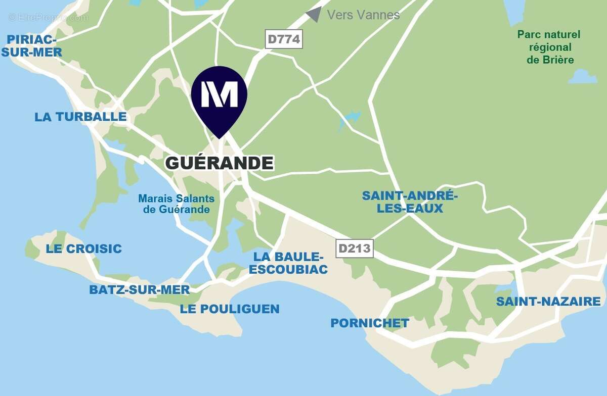Les salines à Guerande