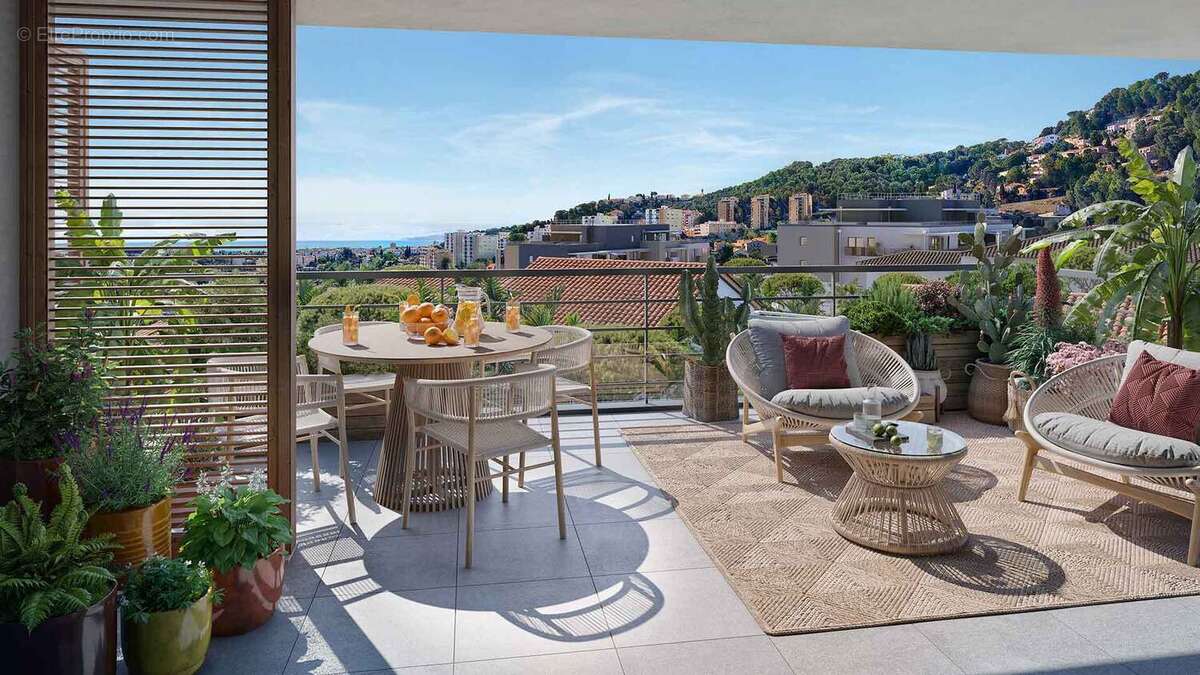 Le belvedere à St Laurent Du Var