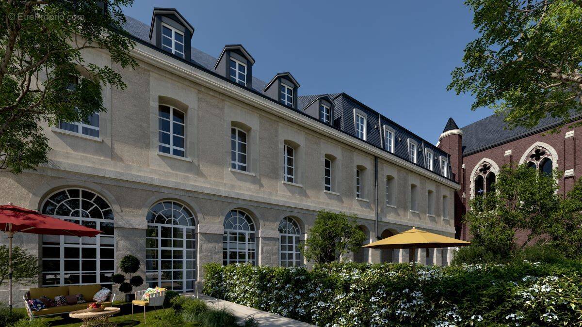 Le parc des mathurins (réhabilitation) à Rouen