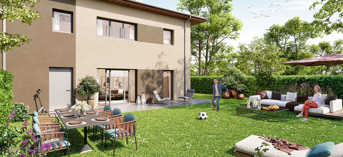 Ornex maisons neuves cadre préservé à 30 min de genève à Ornex
