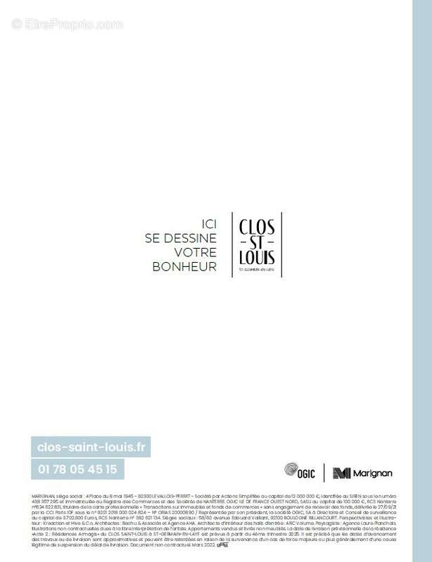 Clos saint-louis acte ii - ilot 4 à St Germain En Laye