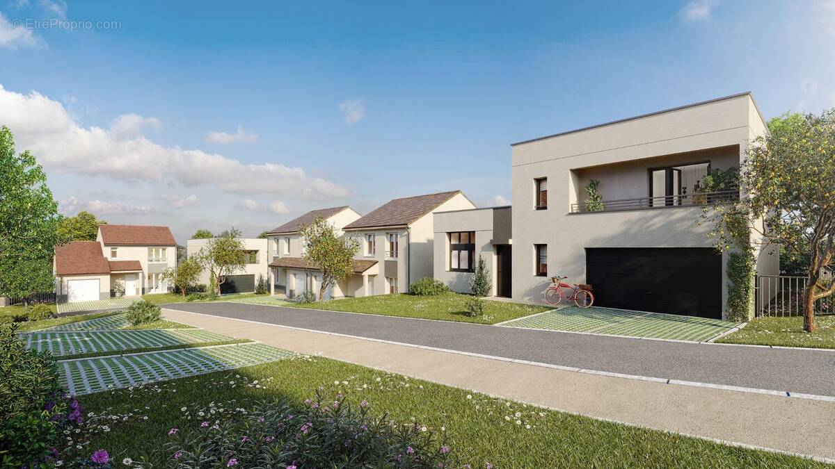 Découvrez un nouveau domaine de maisons neuves à Orgeval
