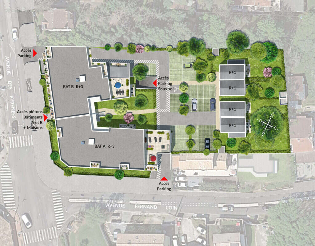 Les jardins saint-yves à Villenave D Ornon