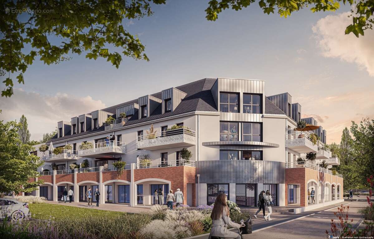 Les arcades à Pont L Abbe