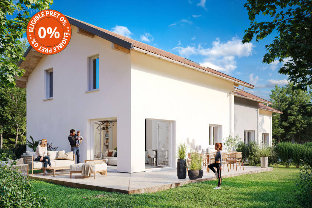 Les villas tryptique à Perrignier