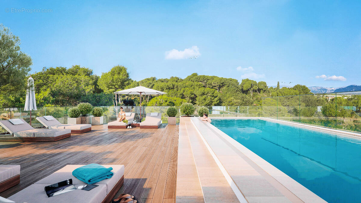 Antibes résidence neuve au coeur de la pinède à Antibes