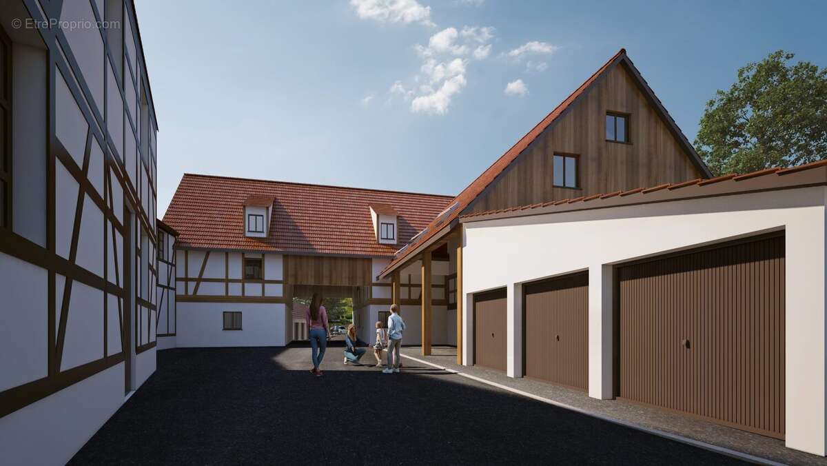 Les colombiers à Betschdorf