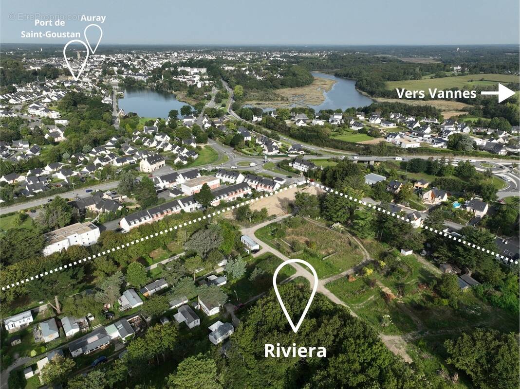 Riviera - appartement à Pluneret