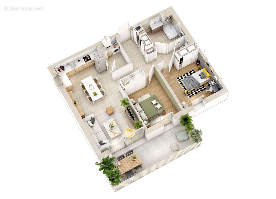 Sérénys bâtiment b3 à Flavin