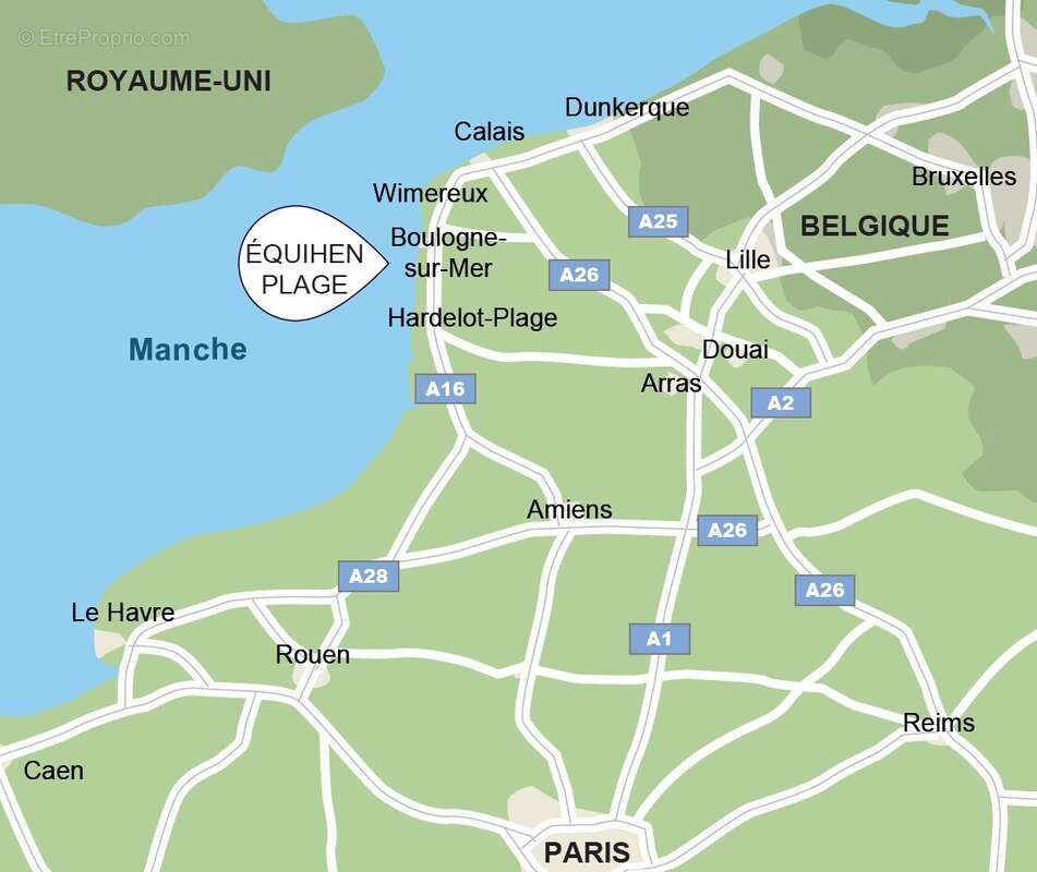 Ciel marin à Equihen Plage