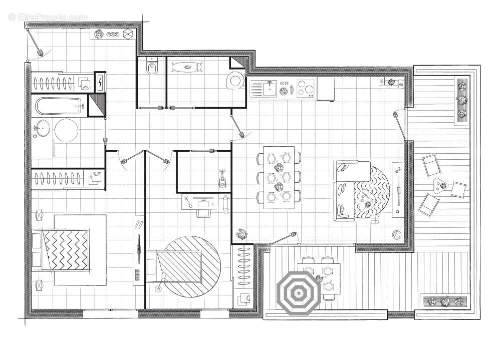 Pavillon flora à Toulouse