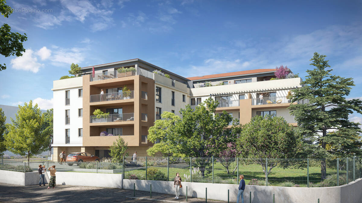 Brs - le carré cezanne - appartements neufs à Aix En Provence