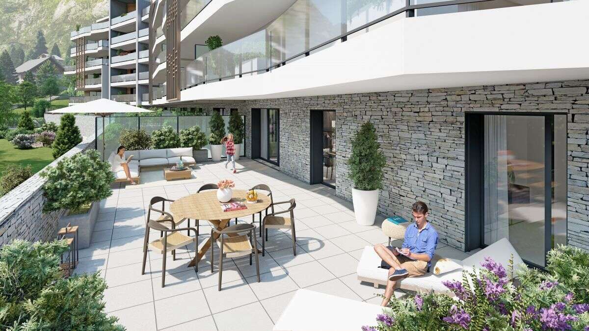 Les terrasses du parc à Briancon