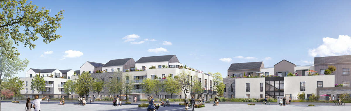 Terrasses de l'odyssée à Montigny Le Bretonneux