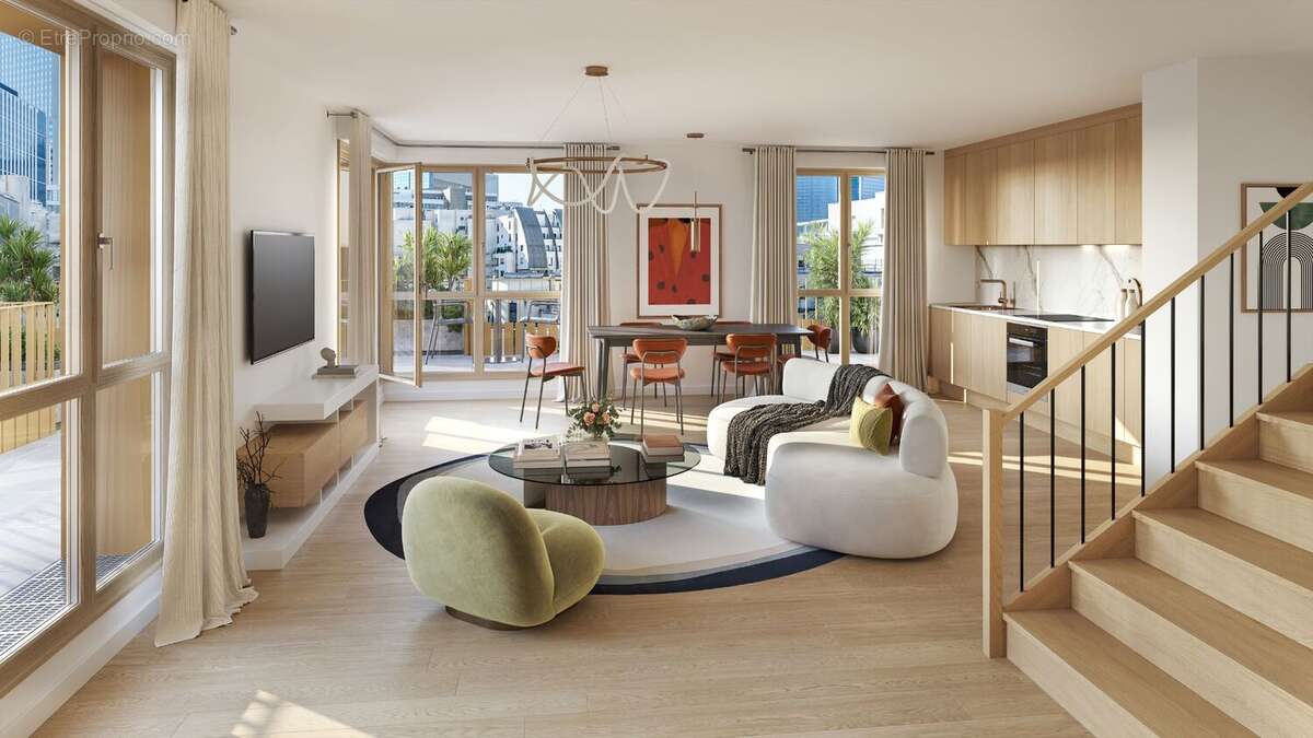 Une agréable vie de quartier aux portes de paris à Courbevoie