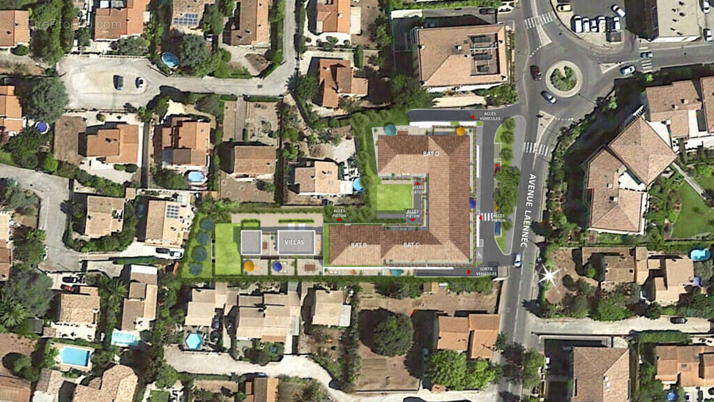 Les terrasses du fort à Six Fours Les Plages