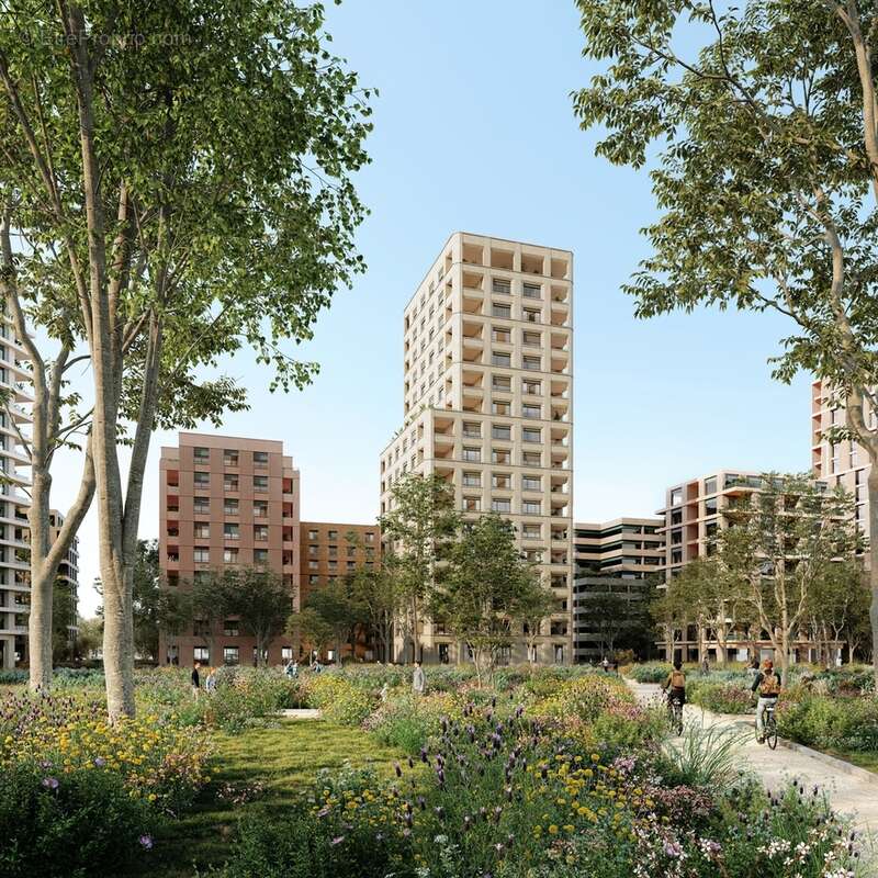Lisière du parc à Toulouse