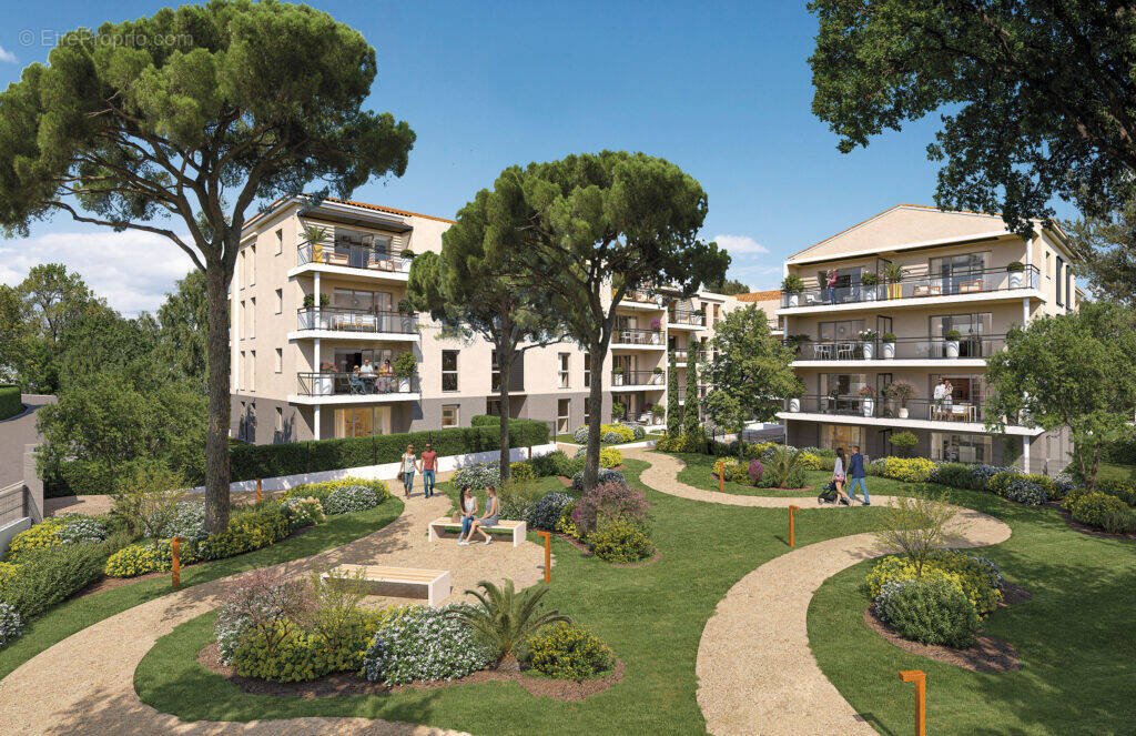 Les jardins de novaia à Draguignan