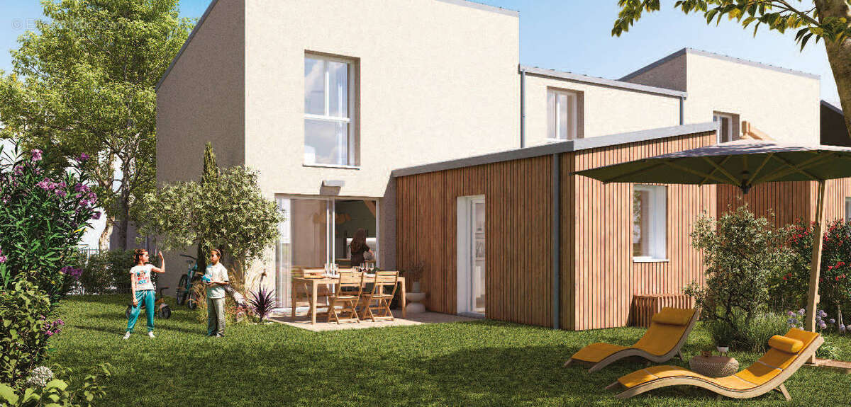 Chambray-lès-tours maisons neuves écoquartier de la guignardière à Chambray Les Tours