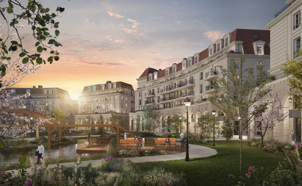 Parc des bergeres à Puteaux