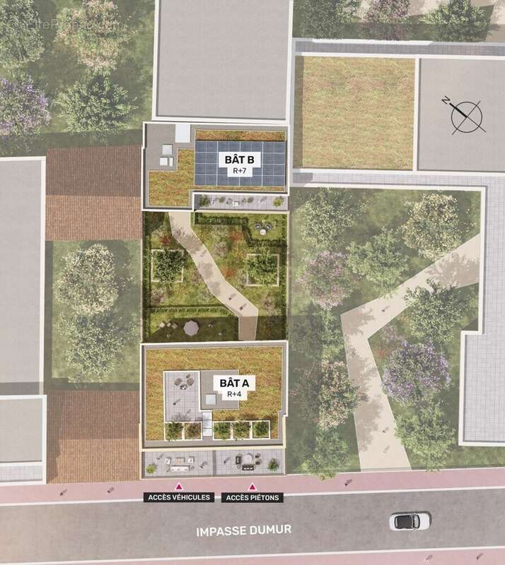 Impasse du parc à Clichy La Garenne