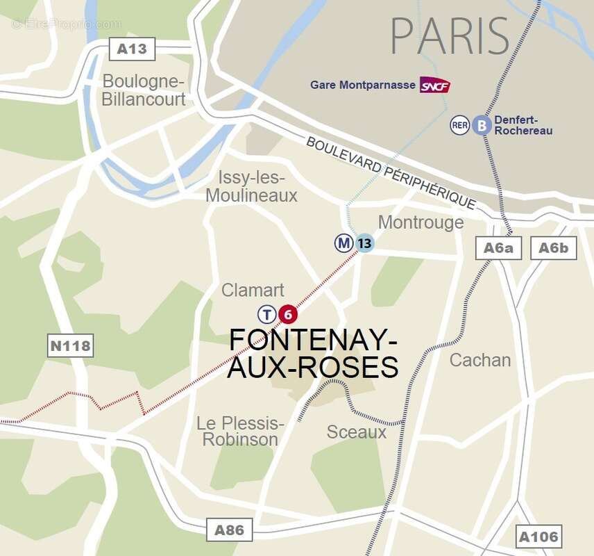 Les horizons du paradis à Fontenay Aux Roses