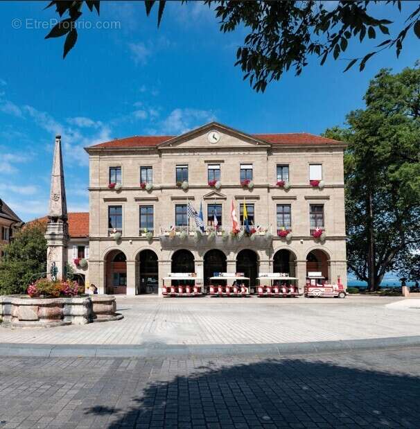 Jardins sur le lac à Thonon Les Bains