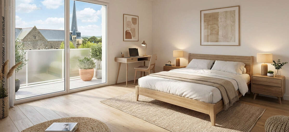 Notre-dame-de-monts au coeur du bourg de ville à Notre Dame De Monts