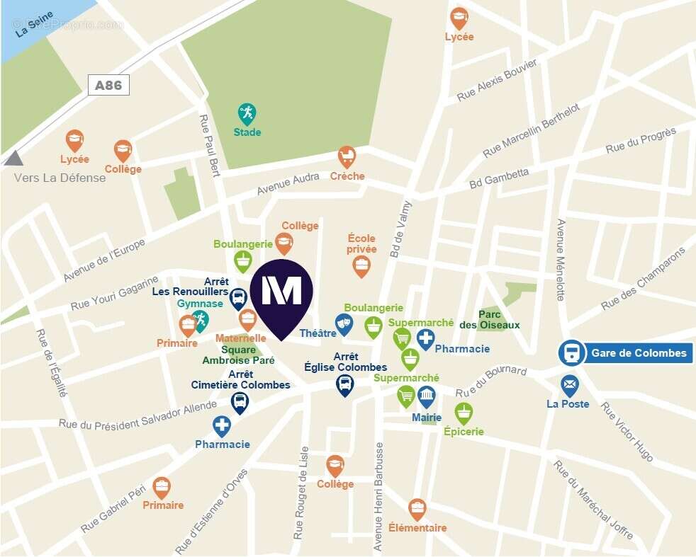 Central c à Colombes