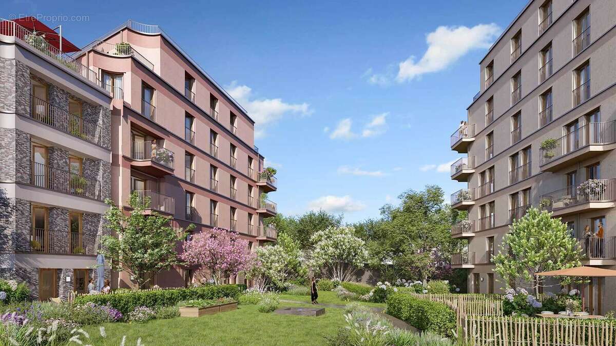 Résidence contemporaine au cœur de pantin à Pantin