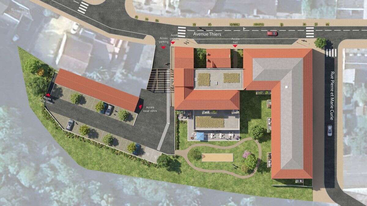 Les jardins de la boétie - résidence seniors - lmnp à Sarlat La Caneda