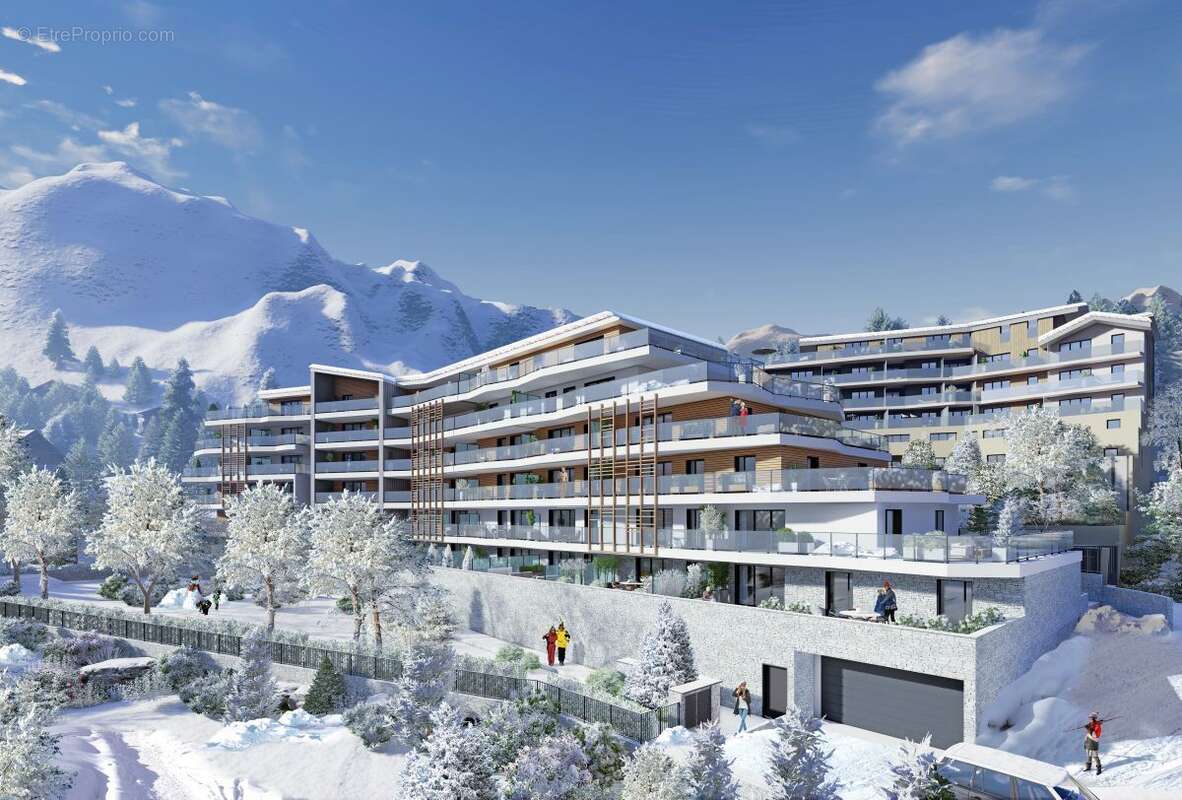 Les terrasses du parc à Briancon