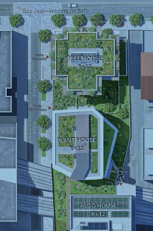 Parc en ciel à Paris 13eme Arrondissement