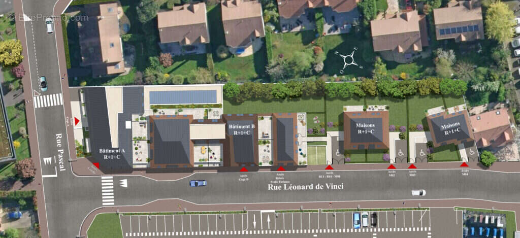 Les cottages léonard de vinci à Antony