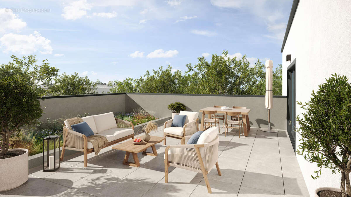 Nantes face au parc de procé proche commerces à Nantes