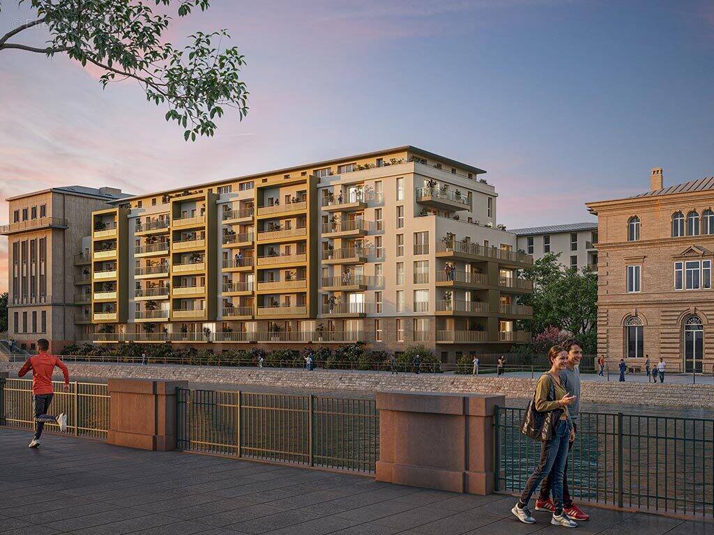 Canal view à Mulhouse