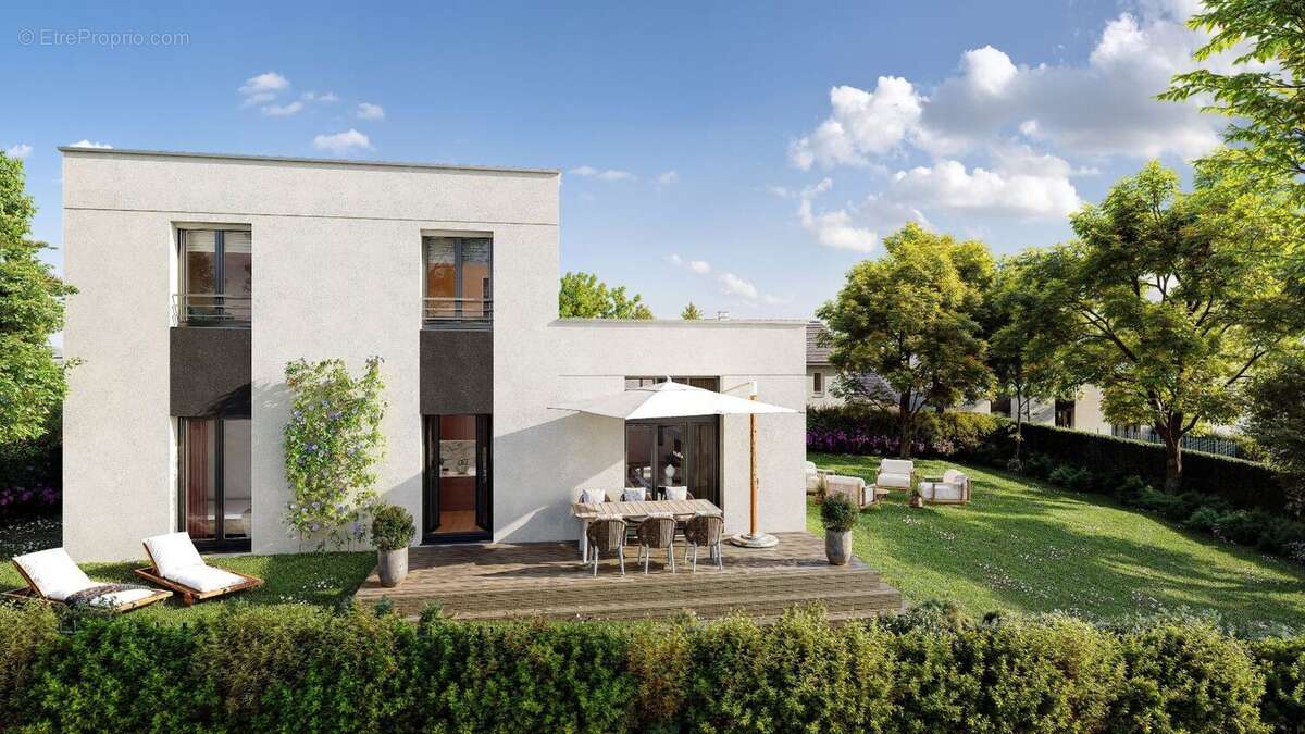 Découvrez un nouveau domaine de maisons neuves à Orgeval