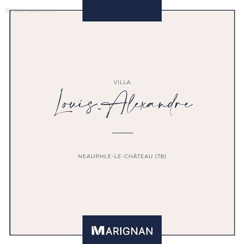 Villa louis-alexandre à Neauphle Le Chateau