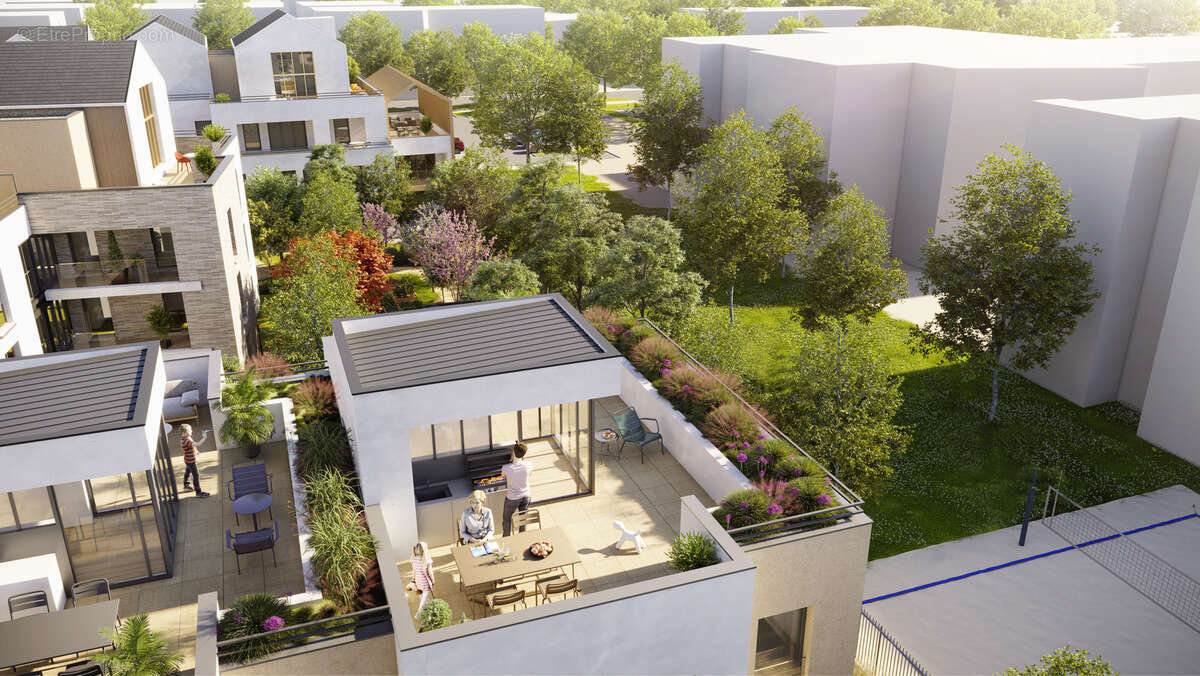 Terrasses de l'odyssée à Montigny Le Bretonneux