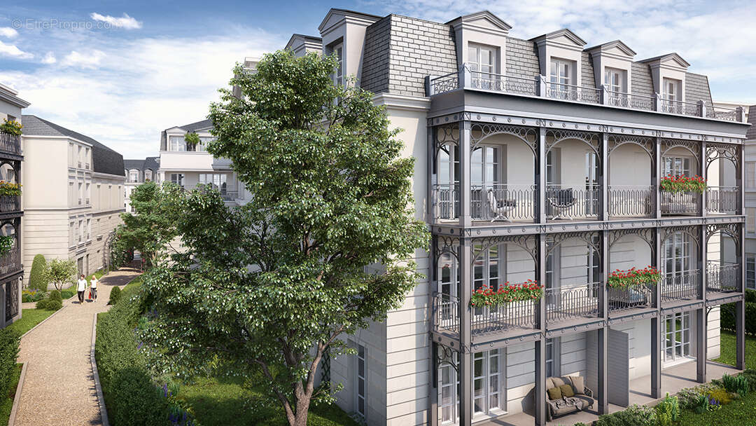 Quartier de la roseraie à L Hay Les Roses