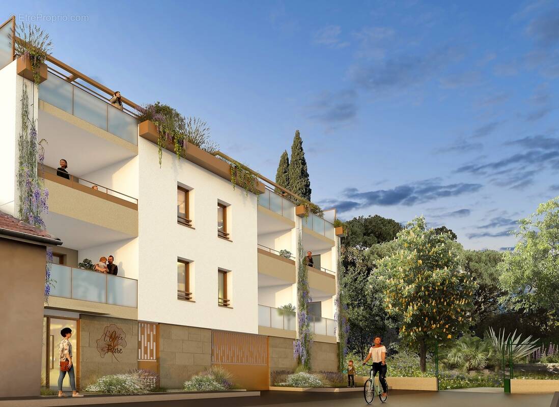 L&#039;orée du parc à Nimes