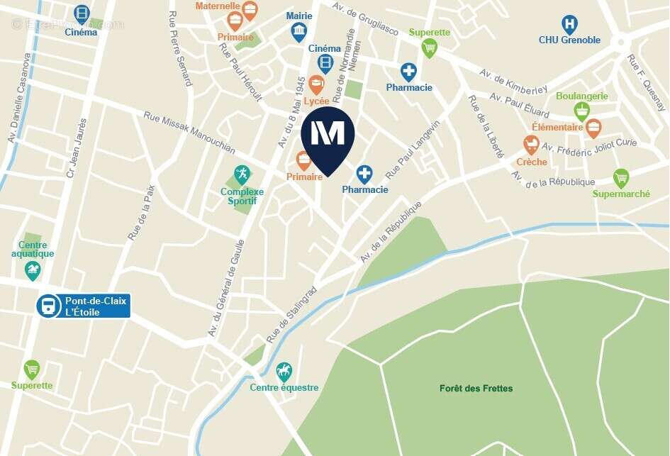 Côté parcs à Echirolles