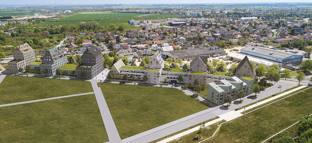 Dijon écoquartier jardin des maraîchers proche des commerces à Dijon