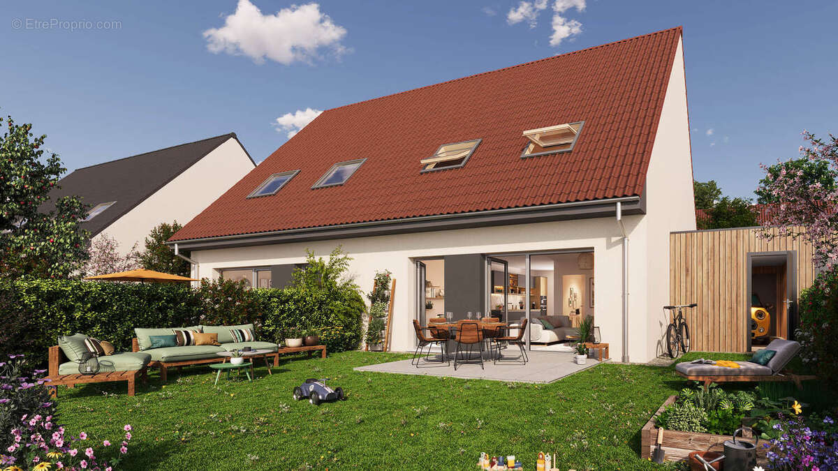 Maison 3 chambres avec garage à Annoeullin