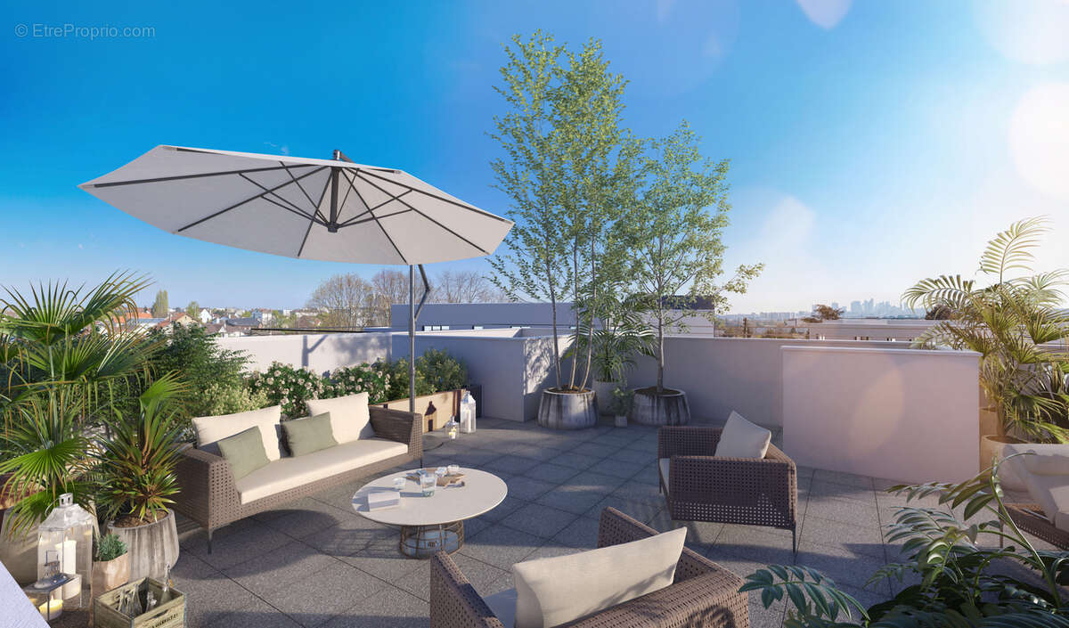 Le patio des artistes à Chatou