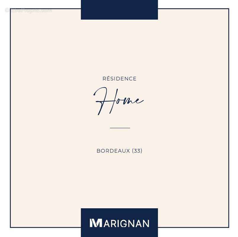 Home à Bordeaux