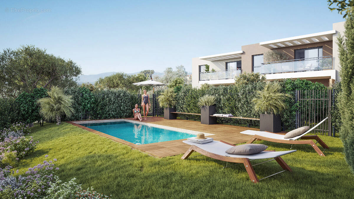 Cagnes-sur-mer villas de luxe au coeur du quartier des gros buaux à Cagnes Sur Mer